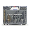 24pcs High Hardness Combination Drill Bit Set for Plastic, Metal, Concrete,