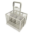 Universal Dishwasher Cutlery Basket High Capacity Plastic Gray Storage Box House