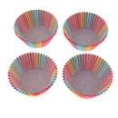 100Pcs Cupcake Wrappers Decorations Birthday Cup Cake Country Wedding