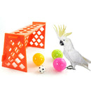 Parrot Training Toys Bird Soccer Field Parakeet Educational Toys