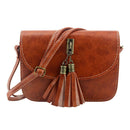 women messenger bags crossbody bags ladies shoulder purse(Light brown)