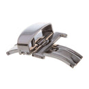 Stainless steel security folding clasp polished for watchband 22mm