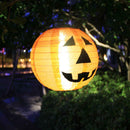 LED Solar Lantern Pumpkin DIY Lights Battery Halloween Party Courtyard Home Prop