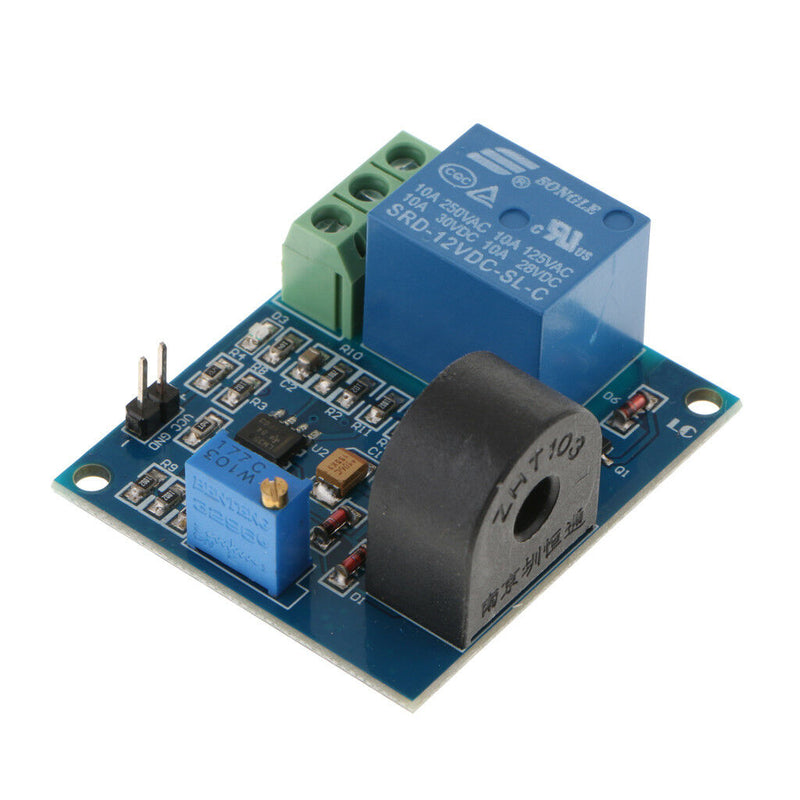 AC Current Detection Sensor Module Switch Output Sensor Module DC 12V