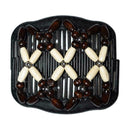 Handmade Magic Beads Double Hair Comb Stretchy Hair Combs Clips Elasticity W1R3
