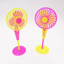 1 Pcs Mini Mechanical Fan for  Classic Festival Party for Kids Girls LJ