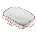Strong and Concise Black Suction Cup Rectangular Pillion Passenger Rear Pad Seat