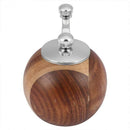 Wooden Grinder Natural Useful Manual Pepper Grinder Salt And Pepper Grinder B8T4