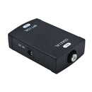 Coaxial RCA S/PDIF to Optical Toslink Digital Audio 24bit Converter-Adaptor