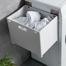 Dirty Laundry Clothes Basket Wall Hang Vertical Indoor Bathroom Storage Box
