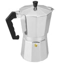 Aluminum Coffee Moka Maker Coffee Cup Expresso Latte Stove Percolator 3 Cups