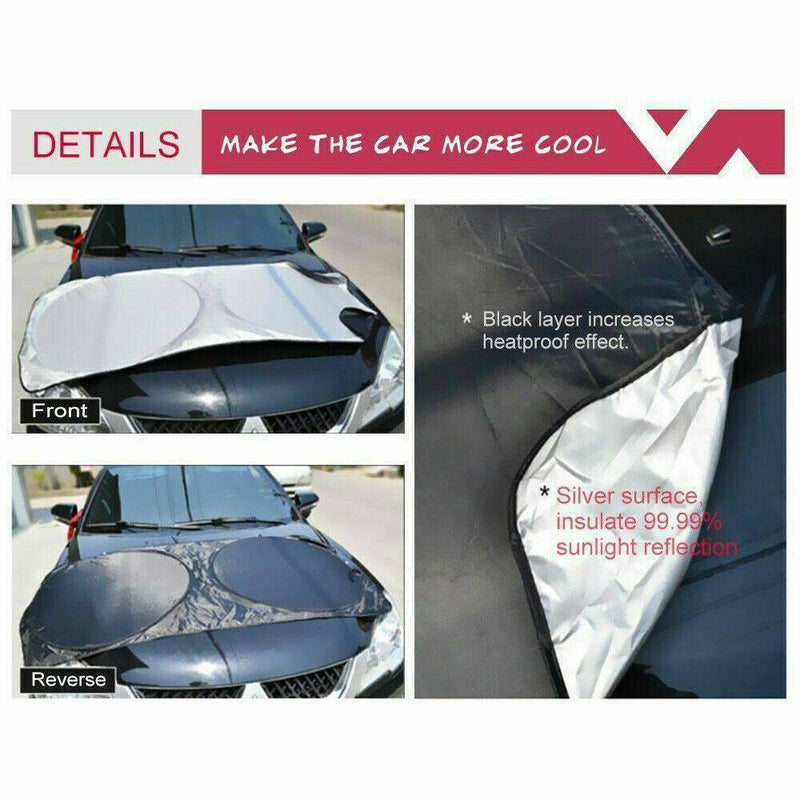Car Windscreen Windshield Frost Cover Ice Snow Shield Window Mirror Protector