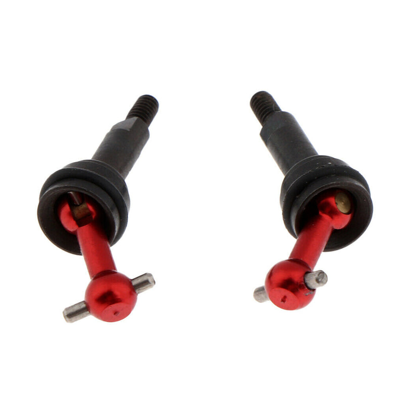 2Pcs Metal Universal Joint Drive Shaft for WLtoys K969 K989 P929 1/28 RC Car