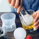1X Large Ice Cube Single Ball Maker Big Silicone Mold Sphere Whiskey Round Mo Nw