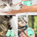 Anti-biting Bath Washing Cat Claw Cover Cut Nails Foot Cover Pet Paw ProtecS Ew