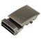 6pcs Mens Ratchet Belt Buckle, Automatic Slide Buckle for Belt Strap 34-36mm