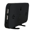 Led Digital Alarm Table Clock Brightness Adjustable For Home Office Hotel L