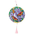 DIY Diamond Painting Butterflies Tassel Wall Poster Cross Stitch Embroidery