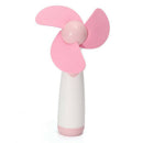 Portable Handheld Mini Cooling Cool Fan Super Mute Battery Operated Pink