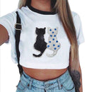 Cat Design Reversible Change color Sequins Sew On Patches For Clothes DIY XUZ