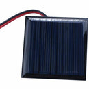 0.25W 5V DIY solar panels Dijiao board then electronic wire polysilicon boa J8W9