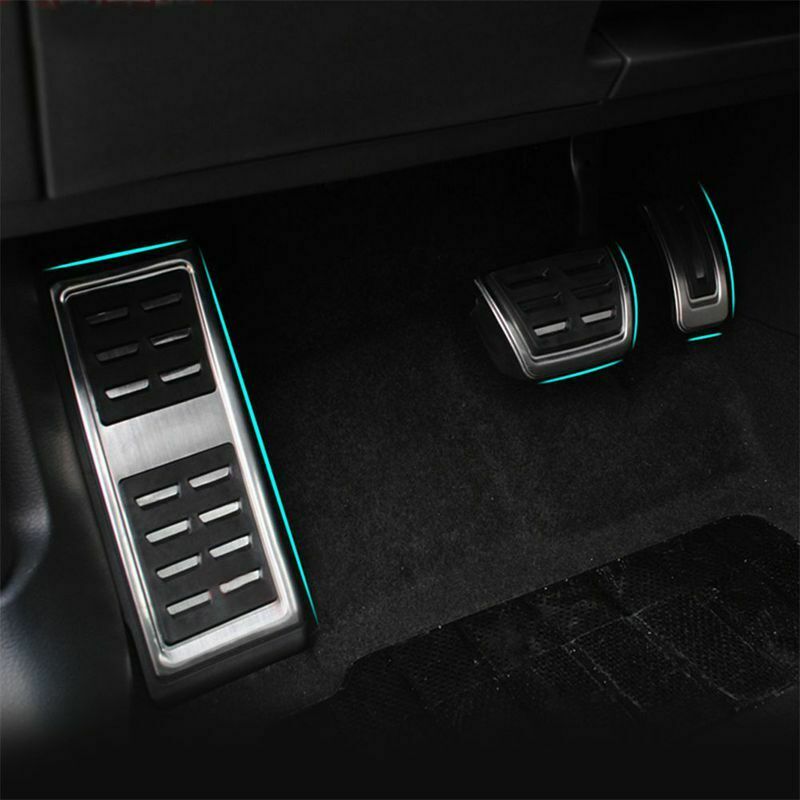 Car Styling Sport Fuel Brake Dead Pedal Cover Set DSG For Seat Leon 5F MK3  K1N9