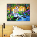 5D DIY Full Drill Diamond Painting Animal Cross Stitch Embroidery (Horse06)