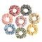 Set of 8pcs Hair Scrunchies Elastic Hair Bands Scrunchies for Hair Accessories