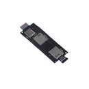 Dual sim card slot reader flex cable for asus zenfone2 5.5" ze550ml ze551ml M&O