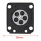 10Pcs Carburetor Parts Chainsaw Carburetor Membrane Gasket Set For Zama Cha