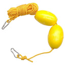 30ft Kayak Tow Cable Throw Anchor Line Cord Dual Floats Clips
