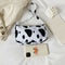 Cow Milk Printed Women Handbag Tote Female Casual Underarm Shoulder Bag (1)