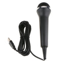 2.5 Meters Long Rock Band USB Wired Black Microphone for Xbox 360 Black - Esy to