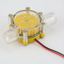 10W Water Flow Pump Mini Hydro Generator Turbine Flow Hydraulic Conversion  M4U1