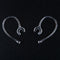 5x Universal Small Clamp Bluetooth Ear Hook Loop Clip Replacement Clear C7U3