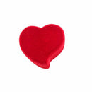 Velvet Jewelry Earring Ring Display Storage Heart Shaped Organizer Gift Cas S0R4
