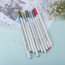 10 Colors Metallic Marker Pen Hard head  Art Marker Pen  Stationery Supplie@