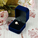 Velvet Engagement Wedding Ring Earrings Gift Box Jewelry Boxes Display Stor