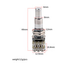 1pc Guitar Bass Mini Dual Pots Potentiometer W/