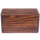 2 Layer Rectangle Wood Lunch Box Japanese Sushi Bento Lunch Box Portable FooH4E4