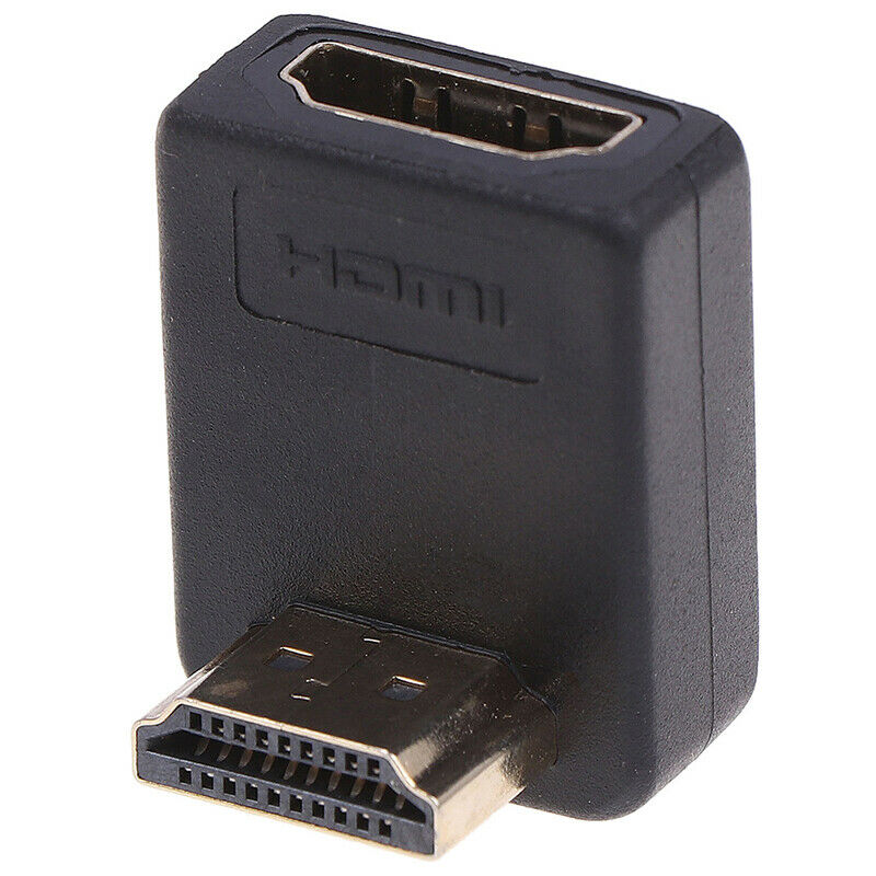 90 Degree HDMI A Male to Female Port Adapter Right Angle Extension Converter OZ