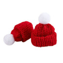 10Pcs Mini Knitted Wool Cap Diy Handmade Accessories Mobile Shell Decoratio