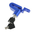 Anti theft Sercurity Disc Brake Lo for Scooter Bikecycle Motorcycle Blue