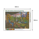 5D DIY Full Drill Diamond Painting Garden Cross Stitch Embroidery Mosaic