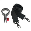 Adjustable Nylon Braided Lanyard Shoulder Neck Strap + Aluminum Alloy Buckle for