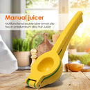 Aluminum Alloy Manual Lemon Orange Juicer Kitchen Citrus Fruit Squeezer