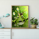5D DIY Full Drill Diamond Painting Cross Stitch Embroidery Kit (Frog01)