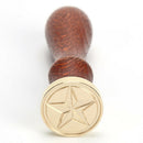 Retro Fire Painting Stamp Wax Seal for Stamping Envelopes Wedding (F130) A