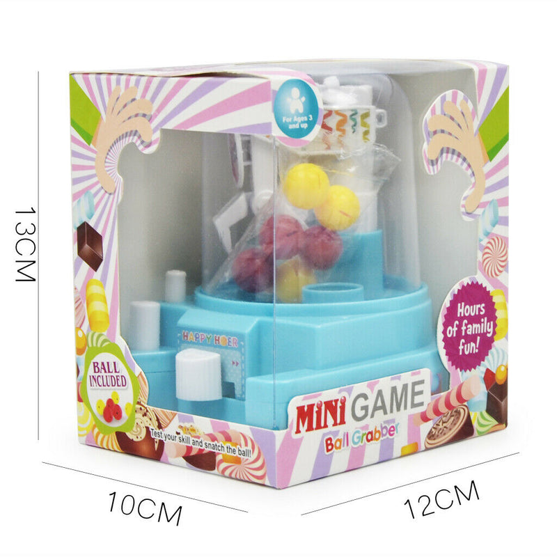 Plastic Simulation Mini Claw Machine Candy Grabber Machine for Kids - Blue