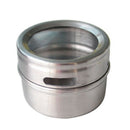 Magnetic Spice Jar with Spice Holder Stainless Steel Spice Jar Spice Storag
